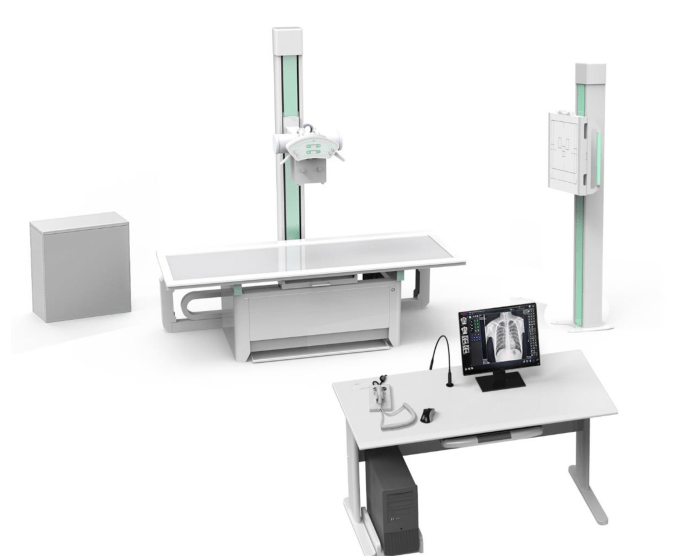 Radiographie numérique haute fréquence MiniMAX(fixé au sol) DR stationnaire MHDR7